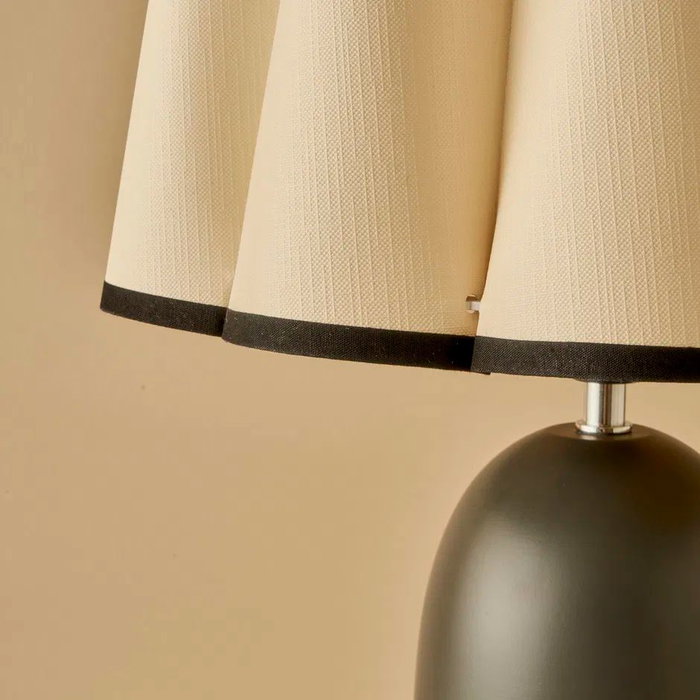 Opviq Curly Lámpara de Mesa Antracita Opviq Curly Lámpara de Mesa Antracita